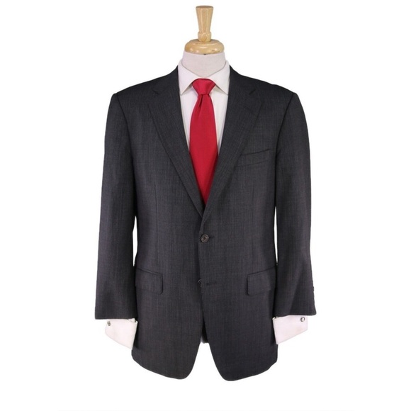 Samuelson 100% wool suit, charcoal grey. - Picture 2 of 5